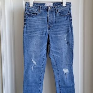 RSQ High Rise Distressed Skinny Jeans